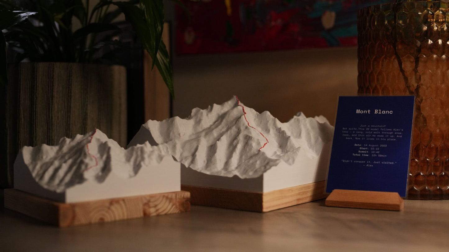 3D Route Model & Card